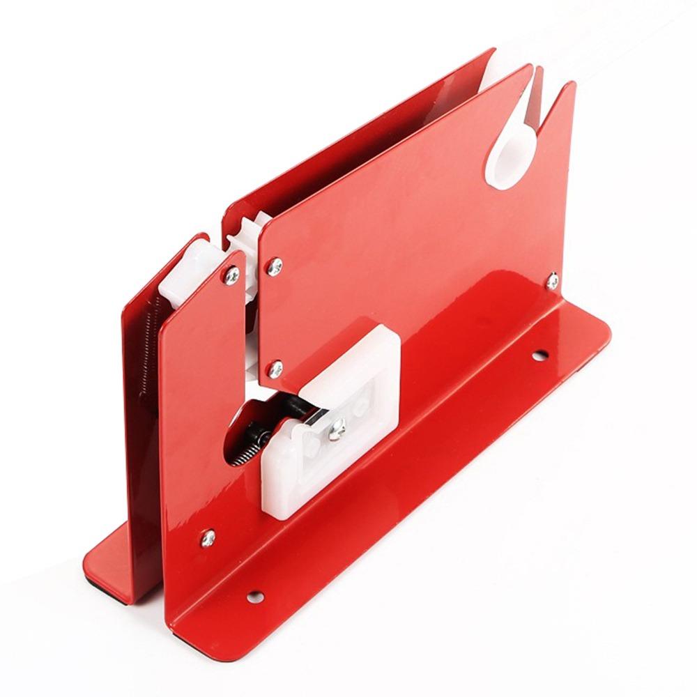

Anti-Slip Bag Mouth Strapping Tools Metal Tape Sealer Bag Mouth Sealing Machine Food Packaging червоний