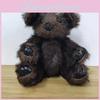 Orso Bruno Peluche con Arti Regolabili Orsacchiotto Giocattolo per Bambini e Adulti