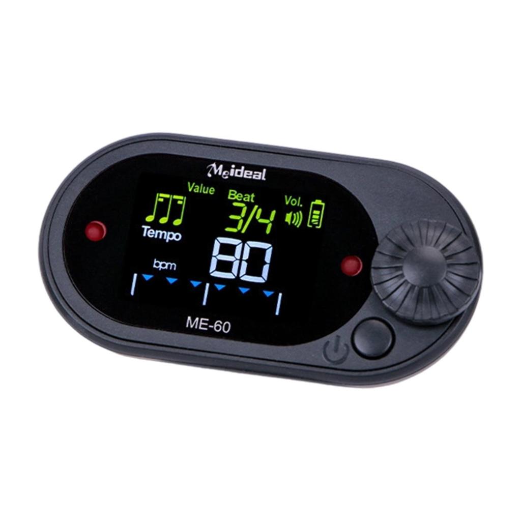 Digital Metronome Tuner Electronic Multifunction Chromatic Tone Generator Vocal