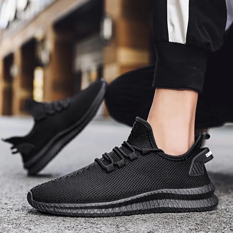 Men Casual Shoes 2026 Breathable White Trendy Sneakers Men Light Walking Big Size Man Tennis Shoe Zapatillas Hombre