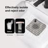 Shower Drain Covers Drain Cover Shower Floor Drain Patch Anti-Odor Silicone Shower Drain Stopper Mat Prevent Drain Odor Flexible