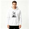 Anime Demon Slayer Doma Print Men Pullover Hoodie Casual Long Sleeve Sweatshirt
