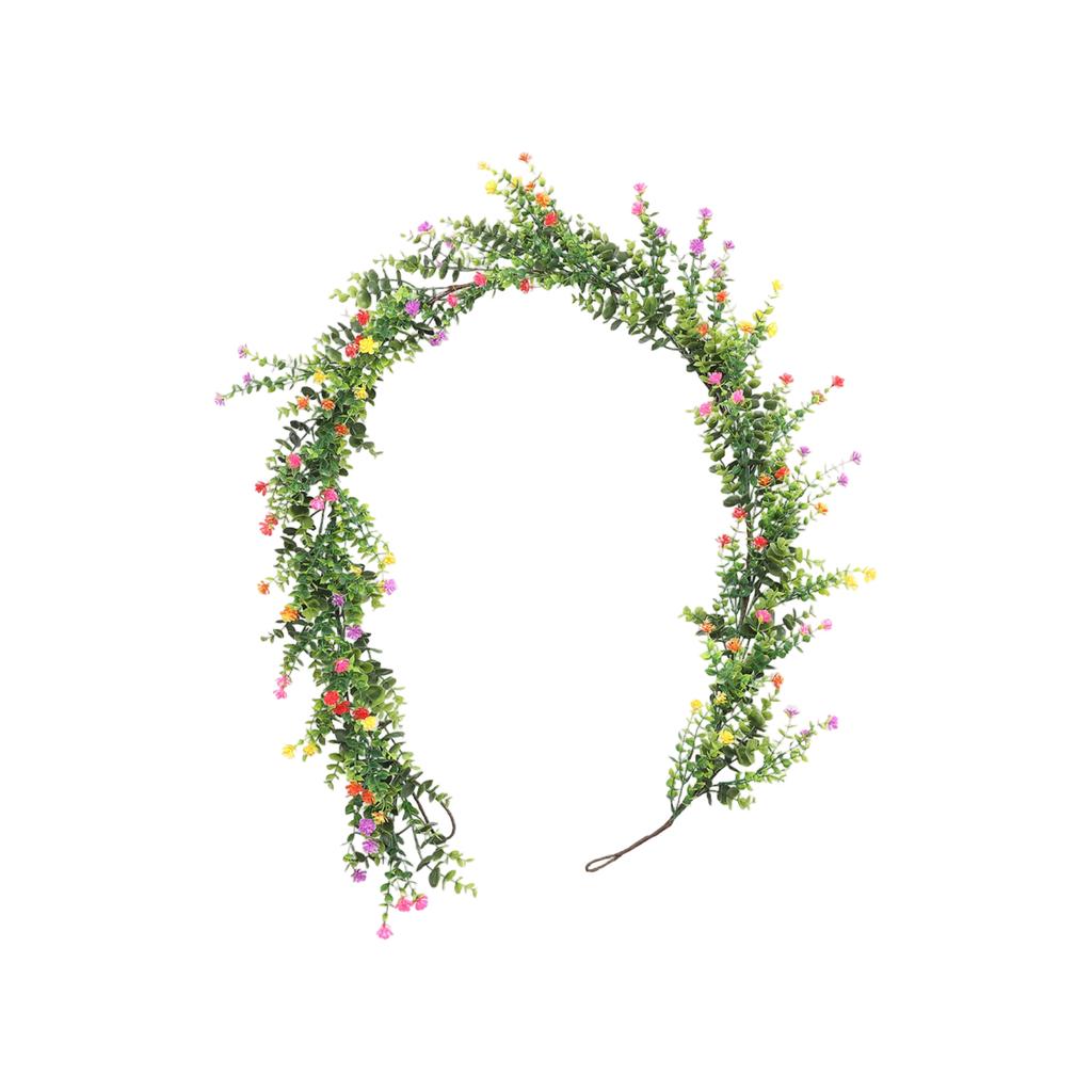 Simulated Artificial  Seed Heads, Baby's Breath, Rattan, Home Green Plant Decoration, Wall Hanging Vine Decoration