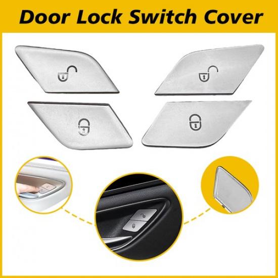 

Unlock Car Lock Cover For Mercedes Door Benz W205 Switch W213 W222 C218 X253 EQC
