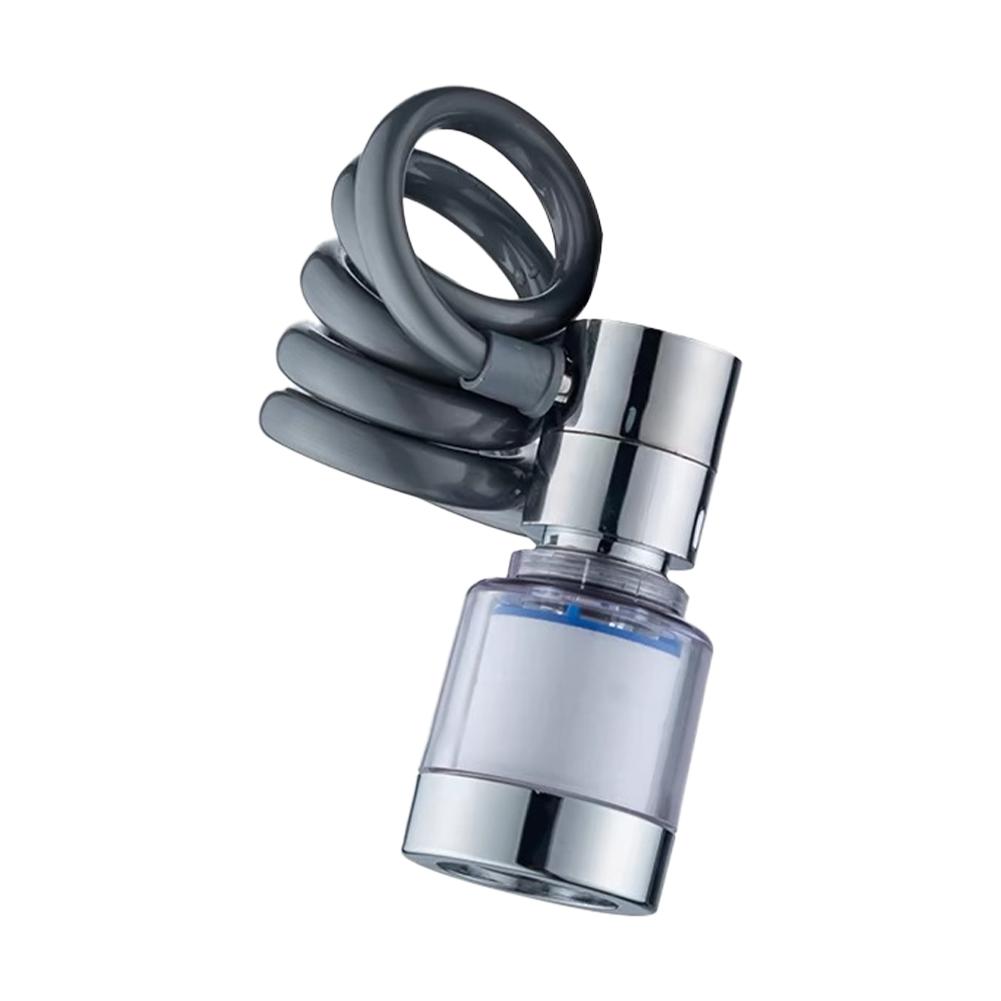 

3-режимный смеситель для раковины со шлангом, вращение на 360 градусов, фильтр, удлинительная трубка, душ, водосберегающий кран, универсальные кухонные гаджеты B