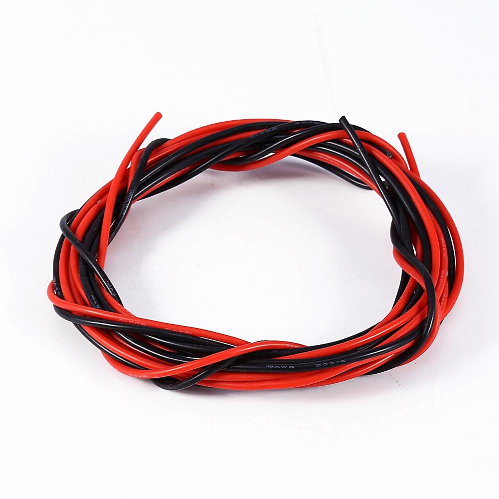 Cabluri noi 18AWG 5m Calibru Flexibile Cupru Multifilar Fire Electronice Siliconice