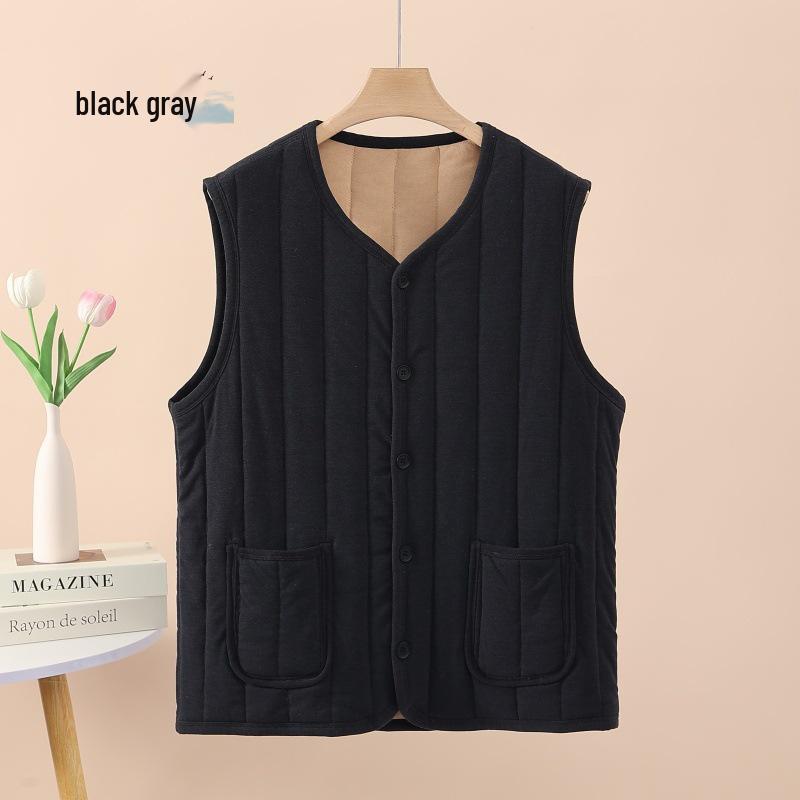 Unisex Lightweight Wool Vest for Men & Women - Warm Sleeveless Jacket for Autumn & Winter