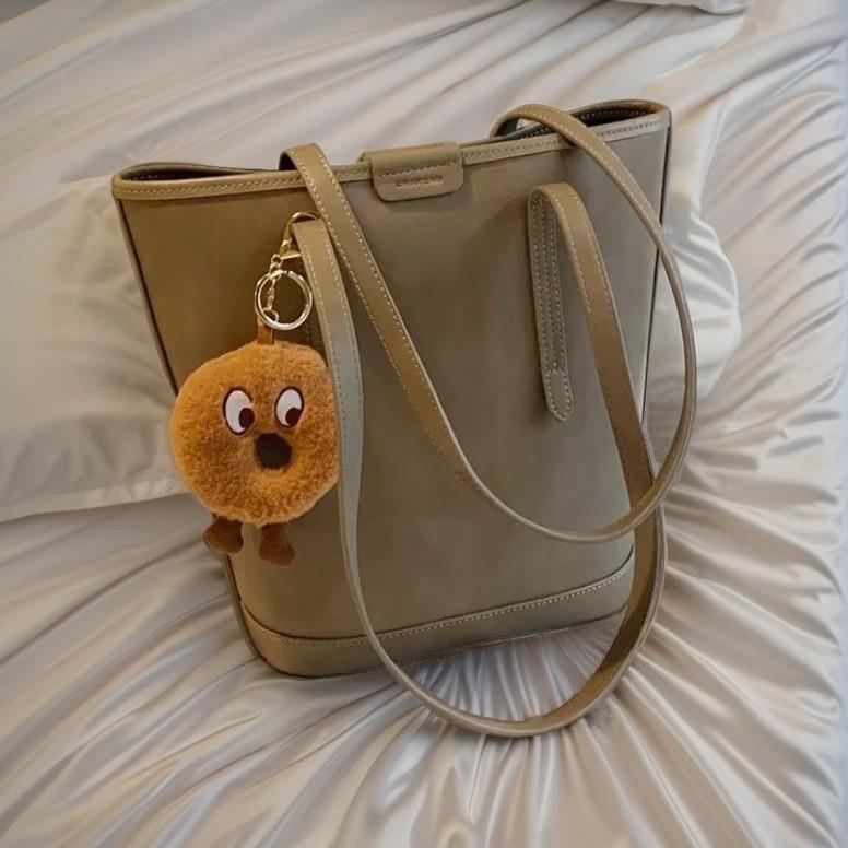 Autumn Olive Tree Tote Bag Women's Autumn and Winter Simple Commuter Versatile Shoulder Bag Handbag