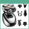 Electric Men Shaver With Display And Water Wash For Full Body Grooming