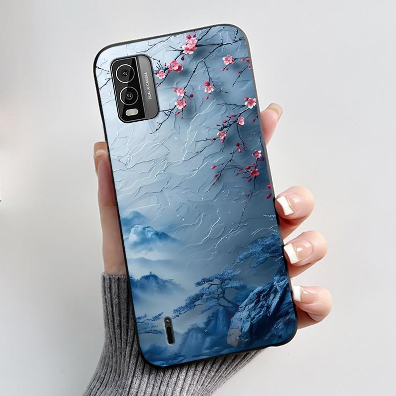 Cute Case For Nokia C210 / Nokia C300 4G Fundas Printing Shell Protective Cover Soft Silicone Cartoon Phone Casing Coque Capa