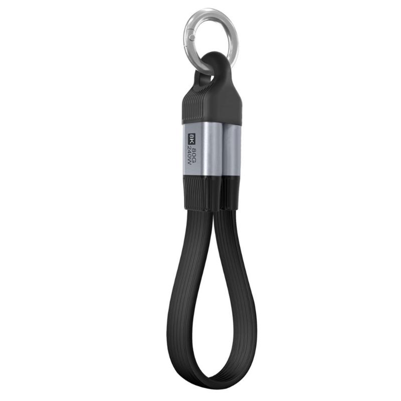 USB C Cable Supports 8K60Hz Video 240W Power Delivery 80Gbps Data Transmission For Laptop Phone USB4 Charging Wire