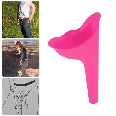1PC Portatile Donne Campeggio Dispositivo Urina Imbuto Orinatoio Femminile Morbido Viaggio Minzione Toilette Donne Alzati e Fai la Pipì Orinatoio Portatile
