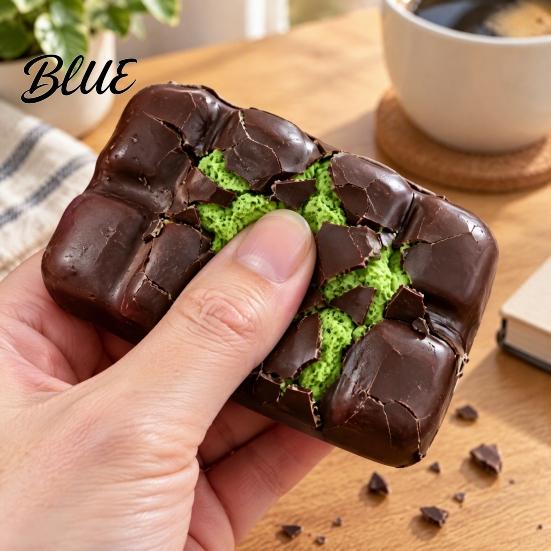 Flexible Squeeze Toys for Entertainment Crispy Donut Fidget Toy Crackle Ball Squishy Sensory Stress Portable Fidgets Focus Relief Cute Doughnut