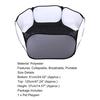 Yousheng Small Pet Playpen Breathable Mesh Prevent Escape Collapsible Hexagonal Playpen Rabbits Guinea Pig Rabbit Kitten Cage Tent Toy Pet Supplies