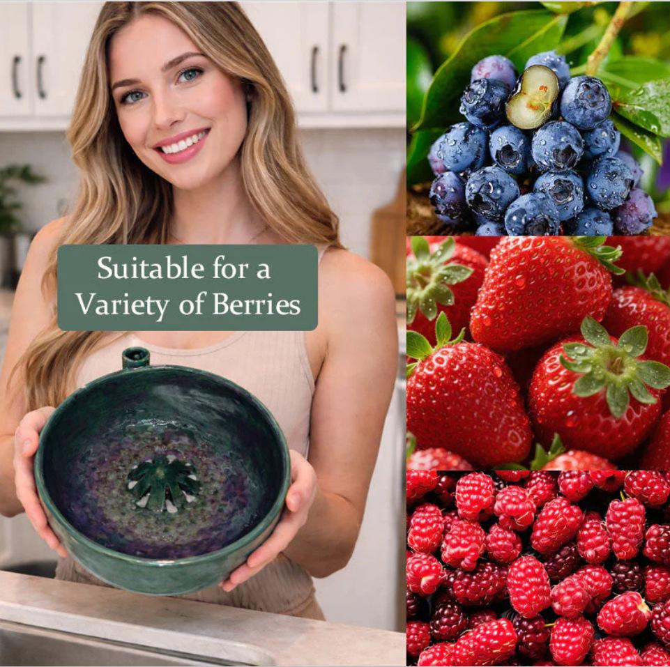 3D Printed Berry Vortex Bowl Home Novelty Kitchenware