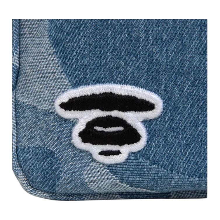New Aape Fabric Shoulder Bag Regular Men's Blue AAPBGM5254XXM
