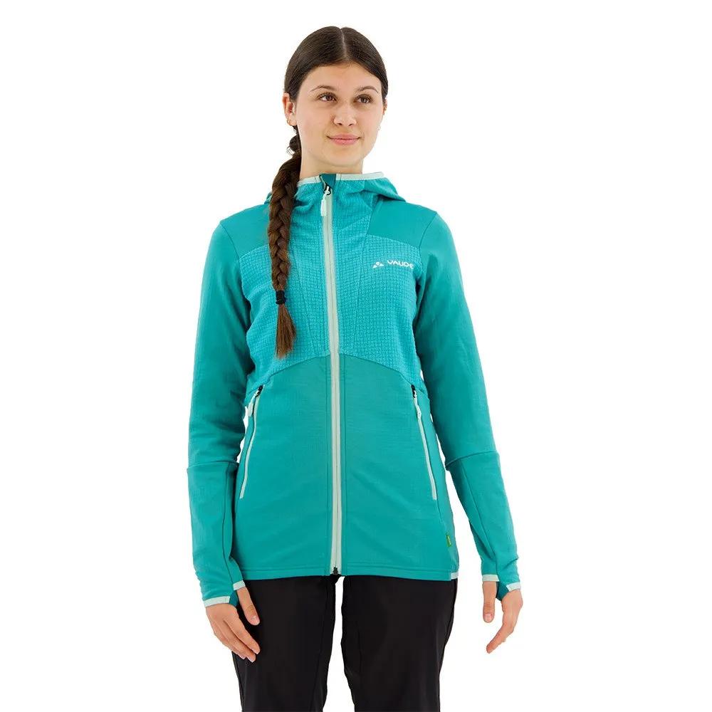 VAUDE Fleece Hoodie Monviso Grid