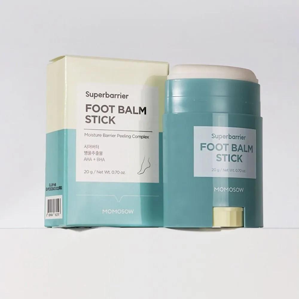 MOMOSOW AHA BHA Foot Exfoliation Peel-in Foot Balm Stick 20g