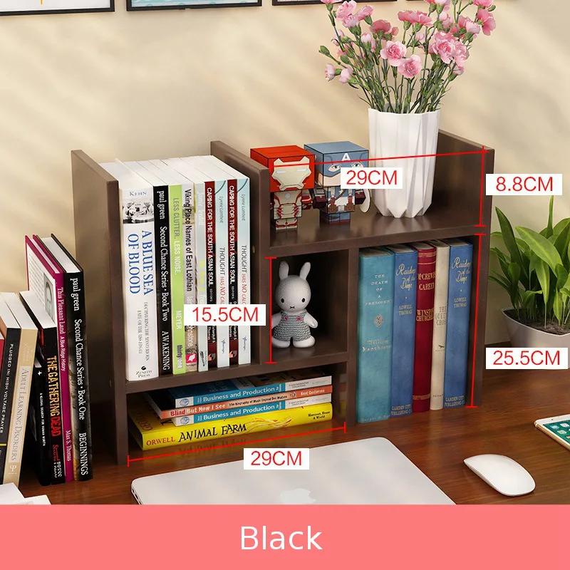 Schreibtisch-Organizer für Schüler, Flexibler Zeitschriftenständer, Bücherregal, Stiftehalter, Stehendes Desktop-Regal, Küchenaufbewahrung