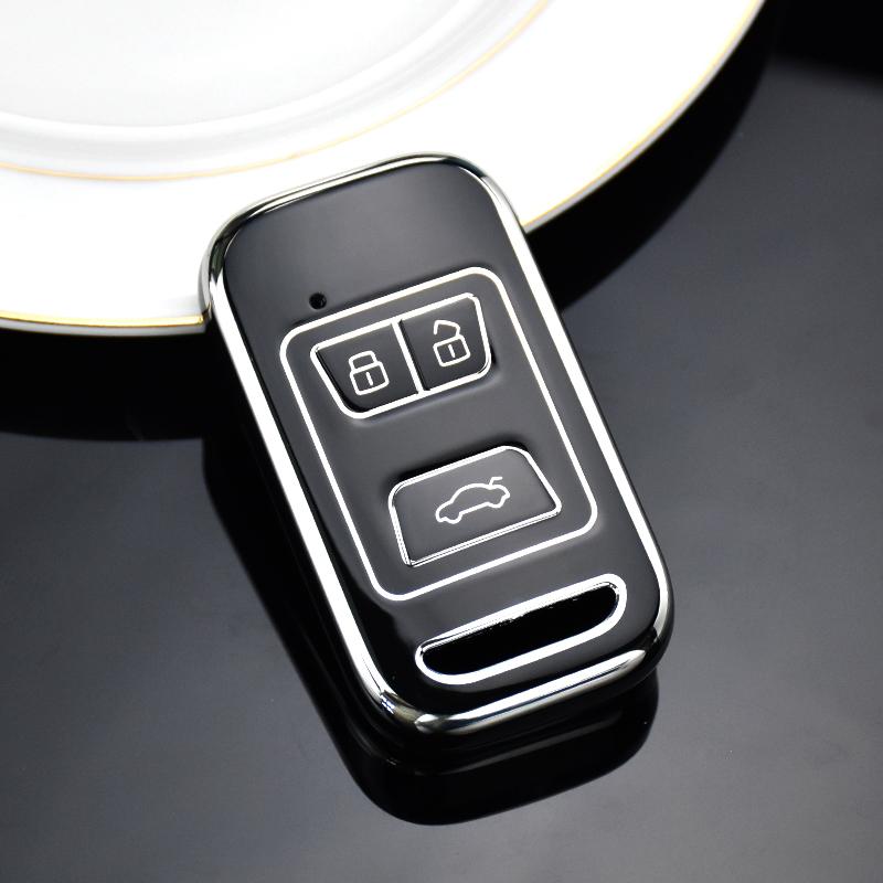NEW TPU Car Key Case Cover Protect For Chery Tiggo 3 5X 4 8 Glx 7 2019 2020 Arrizo For Cheri Tiggo 8 Car Key Holder Shell
