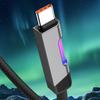 100W USB C Fast Charging Cable Alloy Texture Compatibility Power Cord Suitable for Various Phones Tablets Laptops