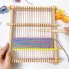 Wood Weaving Loomed Kits Handcraft Wooden Loomed Set Knitting Accessories Craft Supplies for Adults