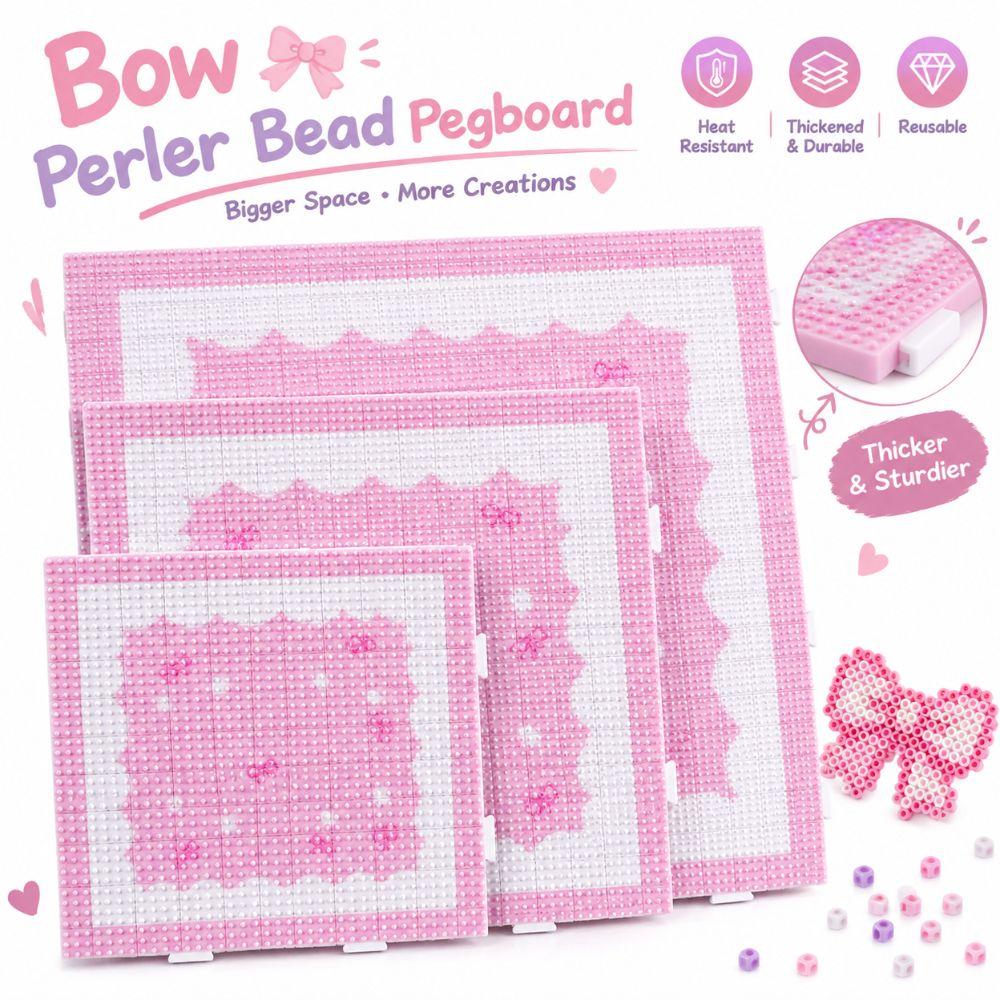52/78/104 Pins Fuse Bead Pegboard Plastic Hama Bead Board New Bead Pegboards  Pixel Art Making