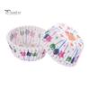 Snowflake Pattern Cupcake Cups 100PCS Christmas Liners, Food Grade Greaseproof Baking Cups, Festive Holiday Paper Molds Patterns Print Round Trays for
