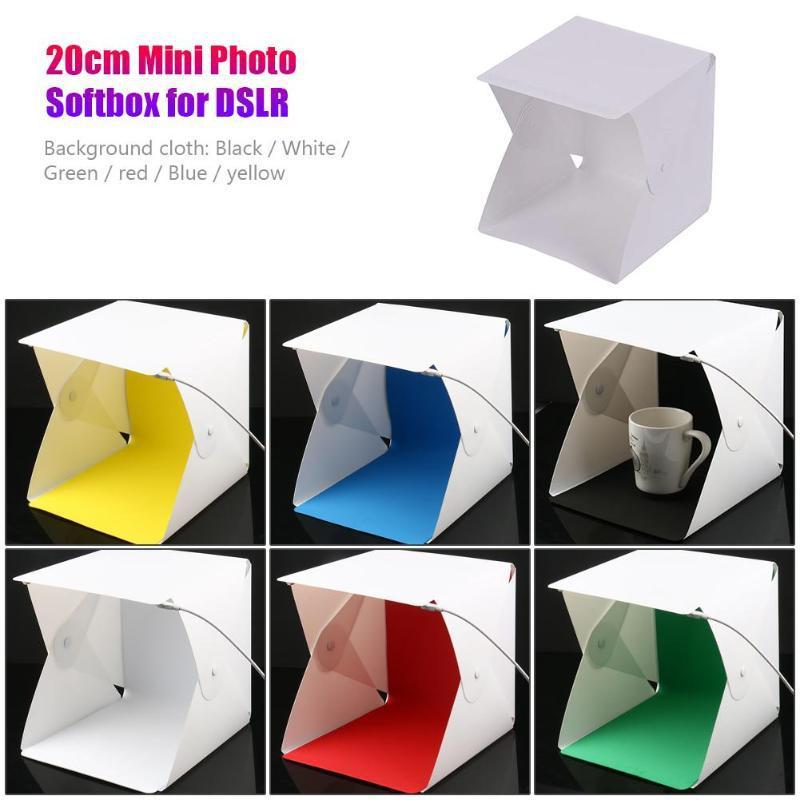 Innovative Foldable LED Light Box for Convenient On-the-Go Photography