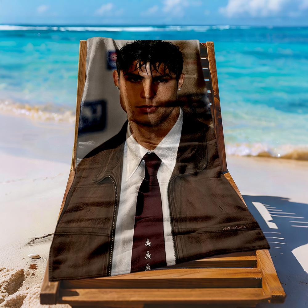 Cristiano Ronaldo Beach Towel Super Soft Microfiber Quickdry Fabric Comfortable Lightweight