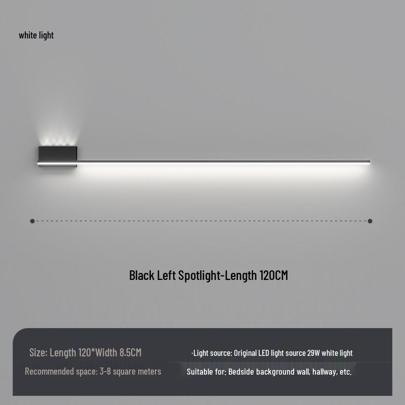 2025 Minimalist Strip Wall Light for Living Room & Bedroom