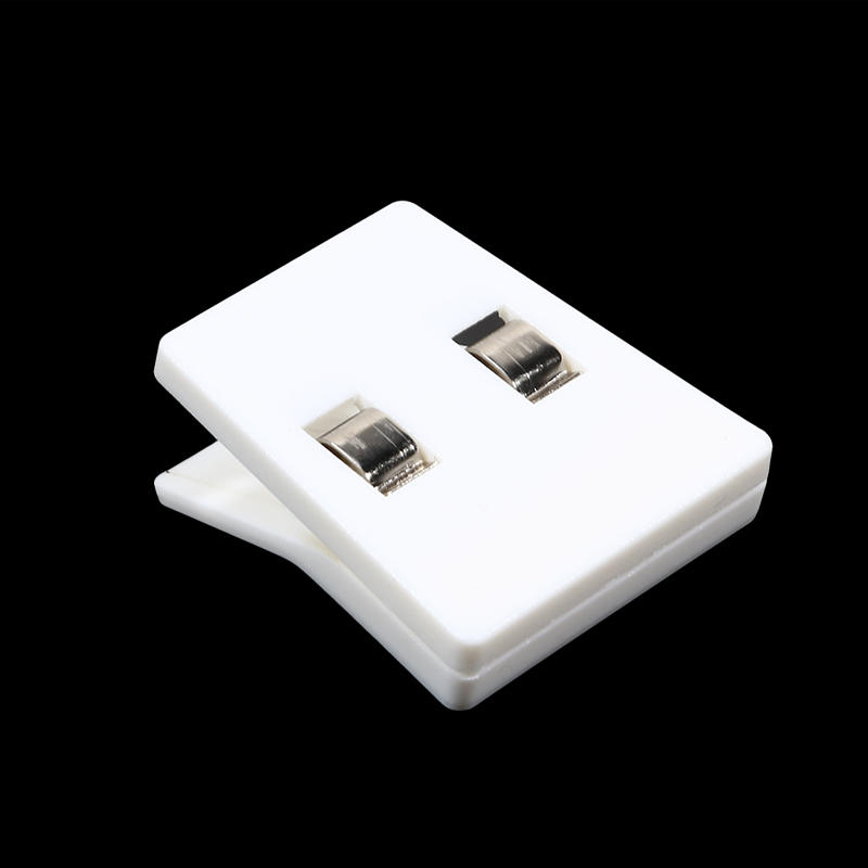 

4pcs Wall Mounted Bathroom Towel Clips Strong Grip Organizer Rustproof for Kitchen Office 4pcs білий