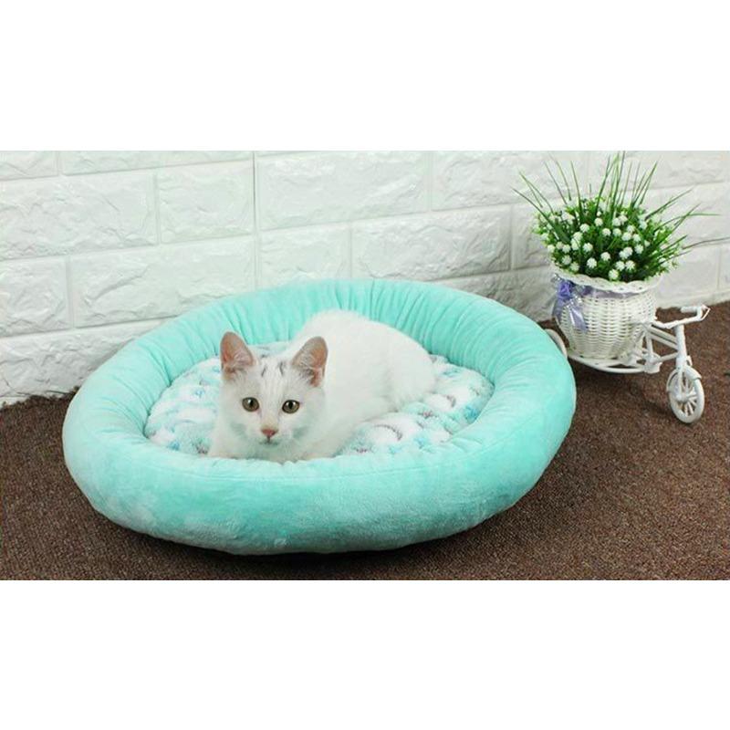 Wildleder Oval Kennel Warme Katze Kennel Haustier Kennel Hund Matratze Pet Supplies