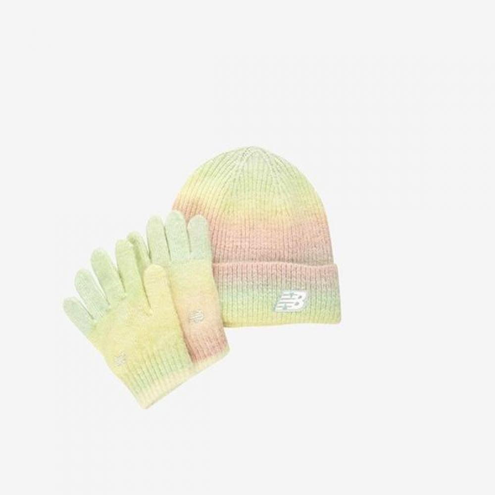 New Balance Kids 2pack Beanie Gloves B1 Nk8bff465u