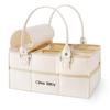 Large Capacity Diaper Storage Bag with Foldable Diaper Storage Case with Removable Baby Storage Car Travel Storage Baby Baby Prep Lid, Dividers, Box,