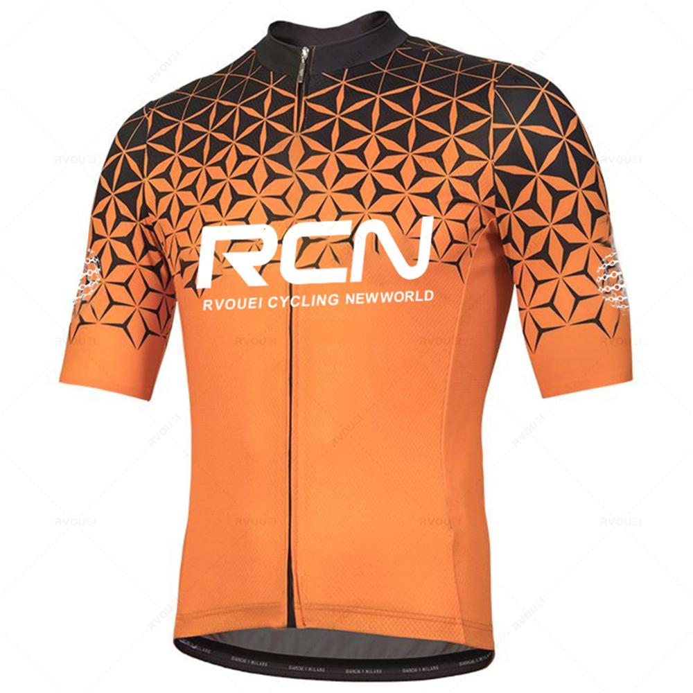 Nuova maglia da ciclismo estiva Rcn Pro Team da uomo tuta da abbigliamento per bicicletta da corsa tuta da mountain bike traspirante Mallot Ciclismo Hombre