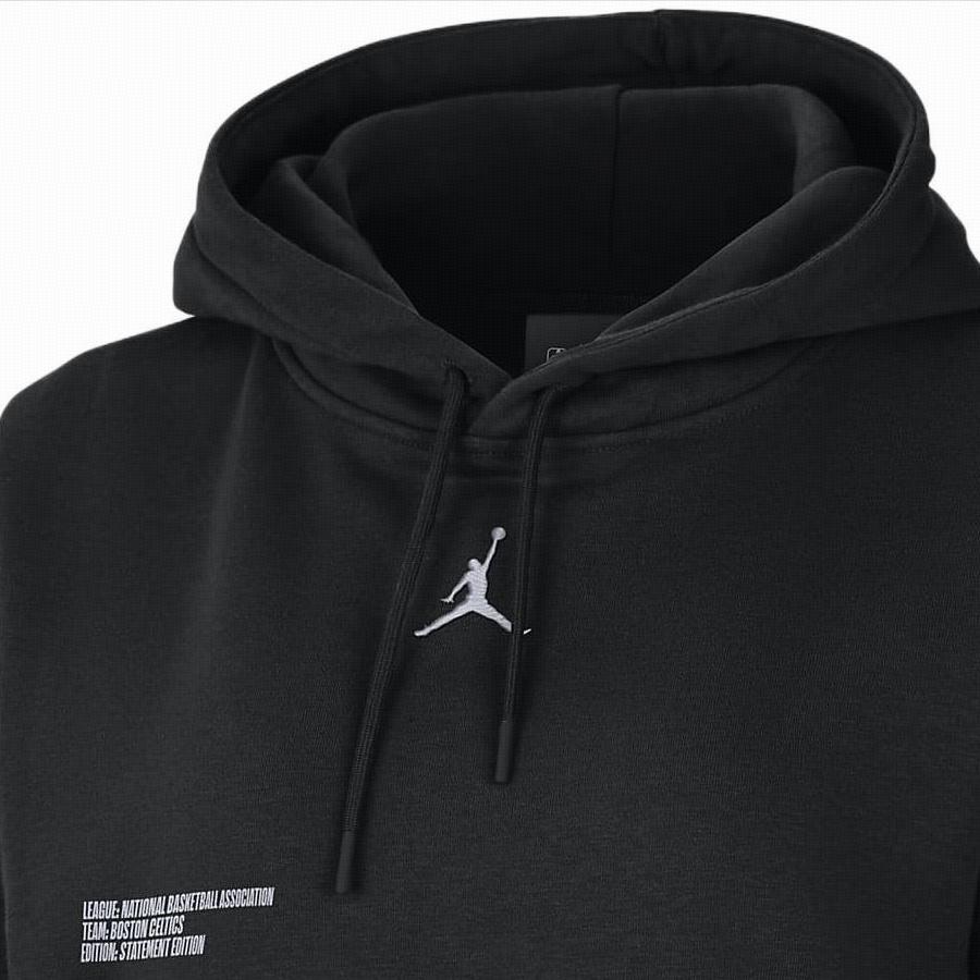 (WMNS) Air Jordan x NBA Boston Celtics Courtside Hoodie 'Black' Women's DO0150-010