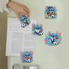 6Pcs Little Football Player Diamond Art Fridge Magnet Diamond Painting Refrigerator Magnet Diamond Painting Fridge Magnet for Adults Beginners