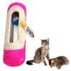 Pet Cat Scratching Post 3 Rolling Ball Sisal Tunnel Training Interactive Toy