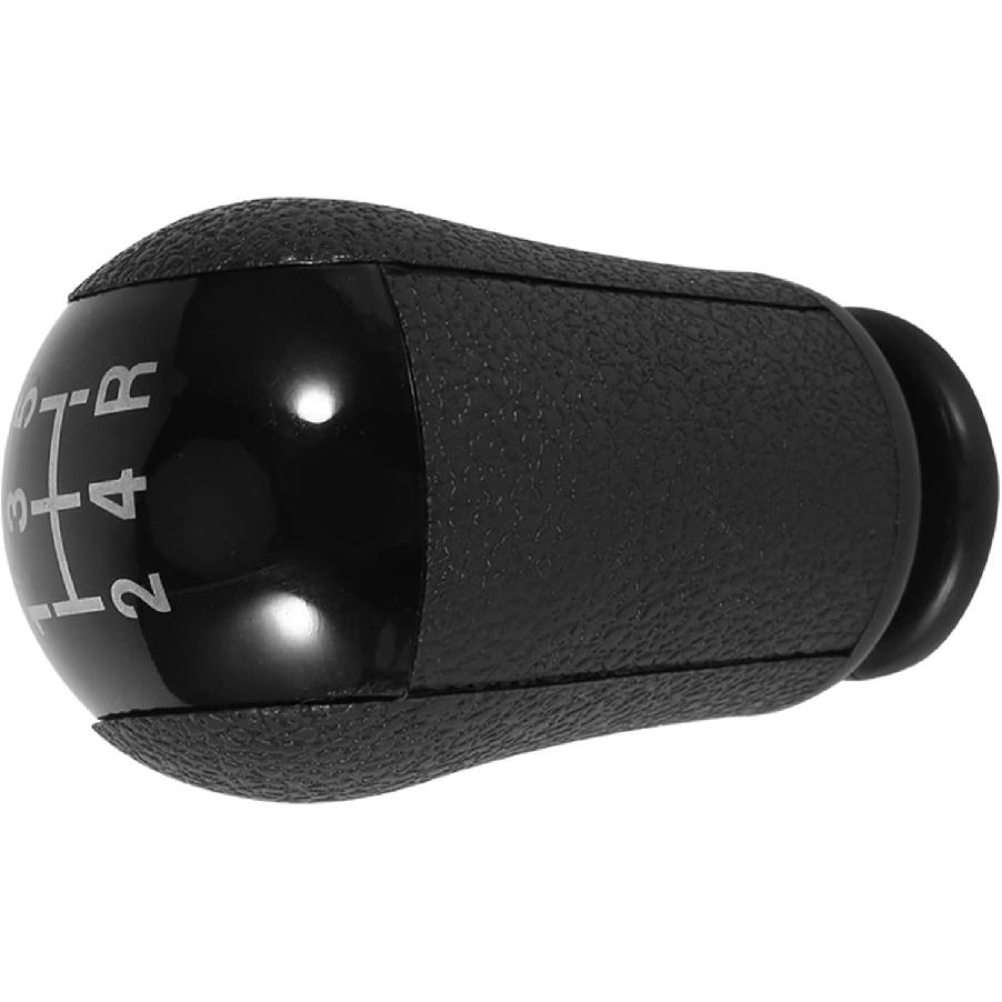 VGEBY 5 Speed Shifter Knob, Black, ABS Material, Compatible with Focus, Mondeo MK3, & More