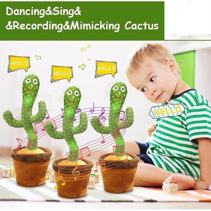 Dancing Cactus - OTHERWISE - White - Interactive Toy for Children - Dances and Sings - Battery