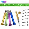 6 in 1 Screwdriver Repair Kit Phone Opening for Iphone 11 Pro MAX For Samsung S11 Ultra / A11 A71 A11S M11 / For Moto G7 Power