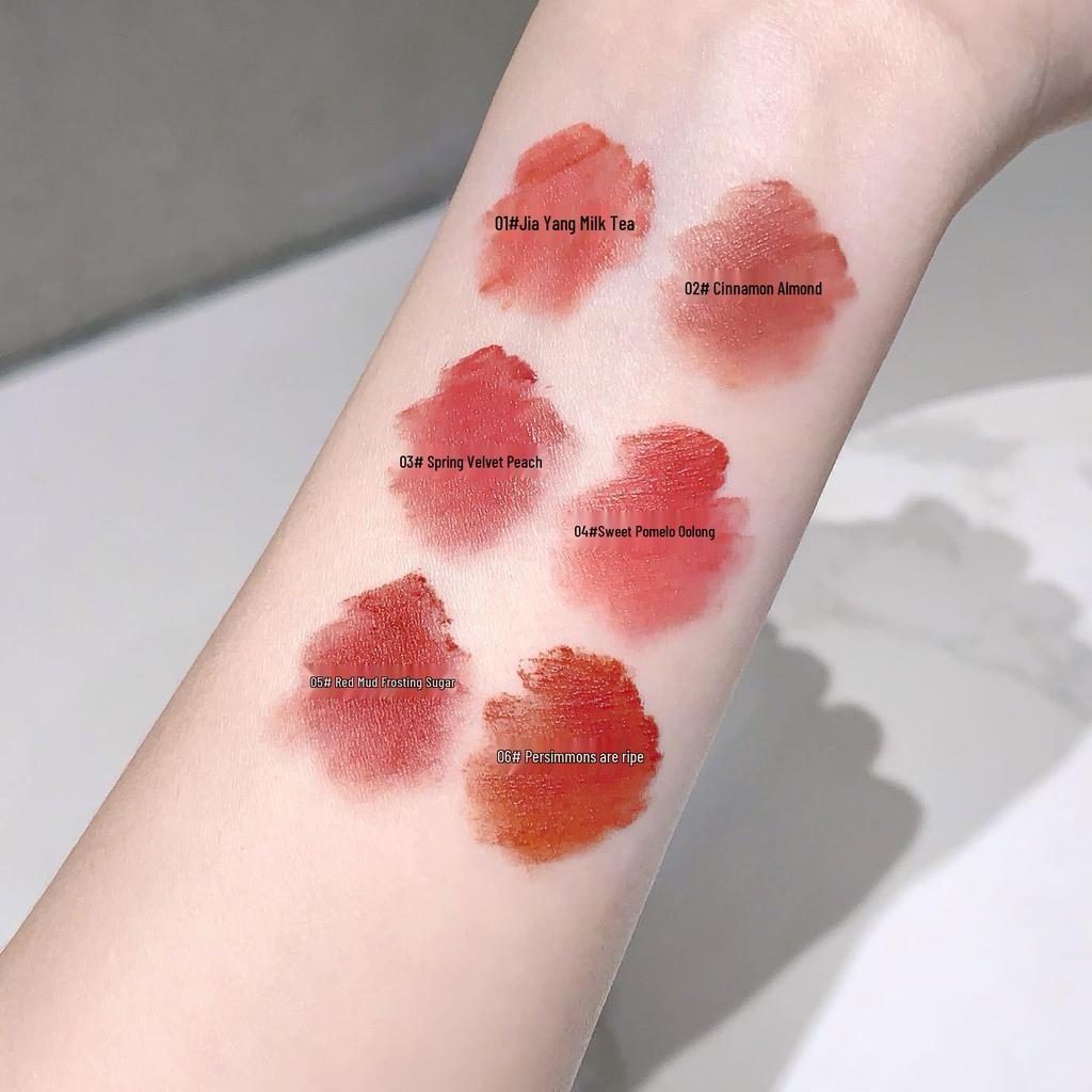 Ninisoso Velvet Matte Lip Gloss: Non-Stick, Low Saturation Lipstick