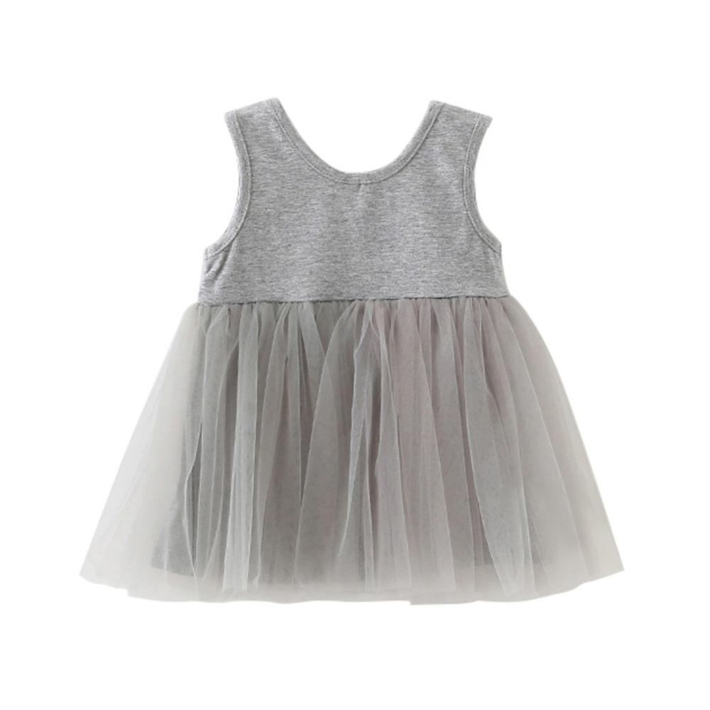 Vestito Tutù Per Neonata E Bambina - Prendisole In Tulle Senza Maniche, 5 Strati (Taglie 1-7 Anni)