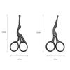 Nose Ear Hair Removal Stainless Steel Facial Small Scissors for Men Women Curved and Rounded Safe Clippers for Nose Hair Cutting