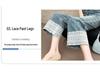 Women's Lace Patchwork High-Waist Wide-Leg Denim Pants - Spring/Autumn Cropped Style