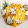 1pc Popcorn Automatic Folding Umbrella - Portable Foldable Design with 8 Ribs, Durable Plastic & Iron Frame, Casual Outdoor Accessory for Ha