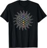 Herren- und Damen-T-Shirts NEU Blume des Lebens, Chakra, Heilige Geometrie, Spiritualität, Yoga T-Shirt S-3XL
