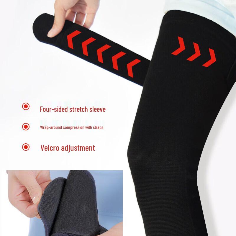 JINGGENG Plush Warm Knee & Leg Protectors