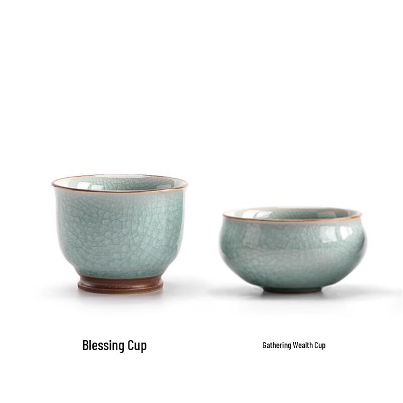 Zhong Jing Tang Ru Kiln Ceramic Master Teacup